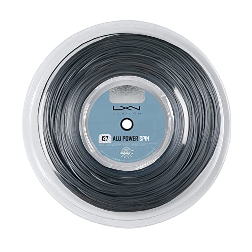 Wilson Unisex – Erwachsene Alu Power Spin 127 Strings, Silver, 220 Meter EU von Luxilon