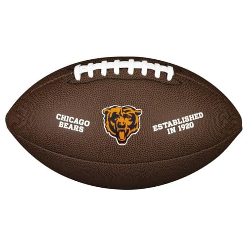 Wilson Unisex-Adult NFL Team Logo Ball, Chicago Bears, Official Wilson Unisex-Adult NFL Team Logo Ball, Chicago Bears, Official von Wilson