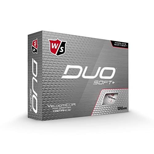DUO SOFT+ WHITE 12- GOLF BALL DUO SOFT+ WHITE 12- GOLF BALL von Wilson