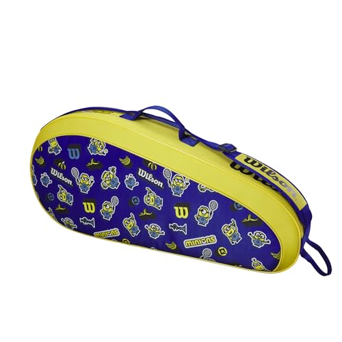 Wilson Tennis-Schlägertasche Minions 3.0 Team, Für bis zu 3 Schläger, Für Kinder und Jugendliche Wilson Tennis-Schlägertasche Minions 3.0 Team, Für bis zu 3 Schläger, Für Kinder und Jugendliche von Wilson