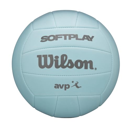Wilson AVP Soft Play Volleyball, offizielle Größe, Blau Wilson AVP Soft Play Volleyball, offizielle Größe, Blau von Wilson