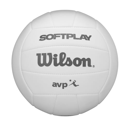Wilson AVP Soft Play Volleyball WV4007201XB, Unisex Volleyballs, White, 5 EU Wilson AVP Soft Play Volleyball WV4007201XB, Unisex Volleyballs, White, 5 EU von Wilson