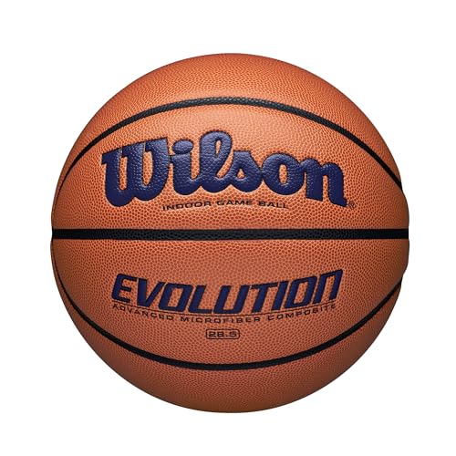Wilson Evolution Indoor Game Basketball, Marineblau, Größe 15,2-72,4 cm Wilson Evolution Indoor Game Basketball, Marineblau, Größe 15,2-72,4 cm von Wilson