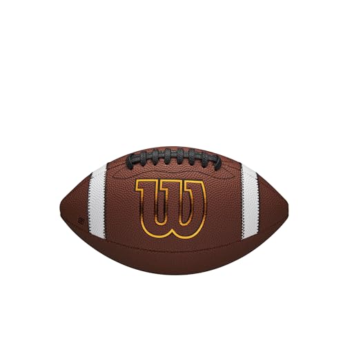 WILSON GST SpeedSkin Fußball, Braun, Peewee Gr von Wilson