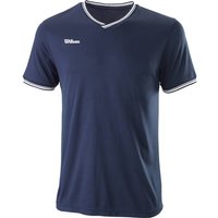 WILSON Herren Shirt TEAM II HIGH V-NECK Team Navy WILSON Herren Shirt TEAM II HIGH V-NECK Team Navy von Wilson