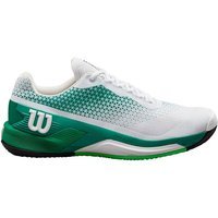 WILSON Herren Tennisoutdoorschuhe RUSH PRO 4.0 CLAY Wh/Bosp von Wilson