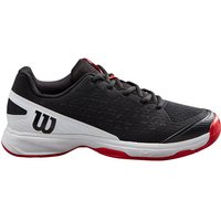 WILSON Kinder Tennisoutdoorschuhe RUSH PRO JR L Black/Wh/RD von Wilson