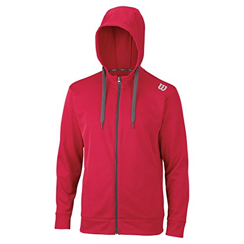 WILSON M FW16 Zip Hoodie Crimson - L von Wilson