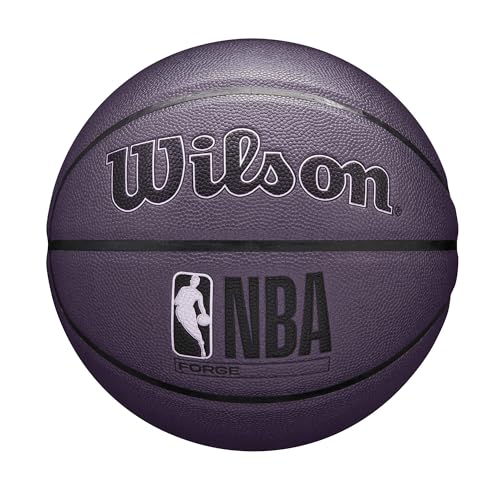 Wilson NBA Forge Basketball für drinnen und draußen, Violett, Größe 15,2–72,4 cm Wilson NBA Forge Basketball für drinnen und draußen, Violett, Größe 15,2–72,4 cm von Wilson
