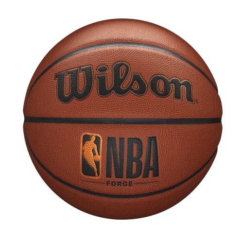 Wilson NBA Forge Series Indoor/Outdoor Basketball – geschmiedet, braun, Größe 15,2–72,4 cm von Wilson