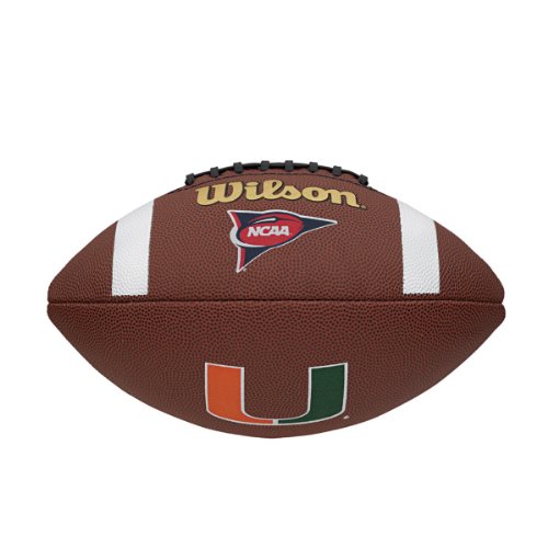 WILSON NCAA Miami Hurricanes Team Composite Fußball WILSON NCAA Miami Hurricanes Team Composite Fußball von Wilson