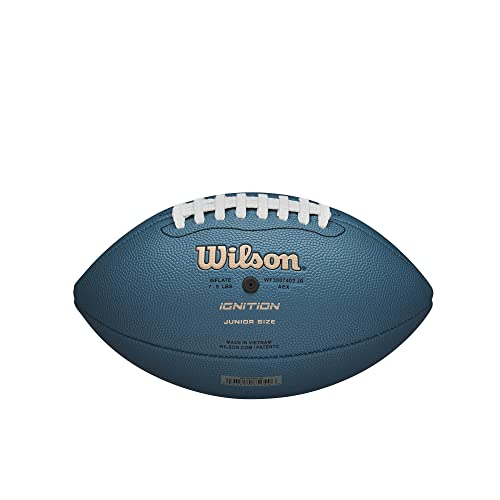 WILSON NFL Ignition Fußball, Blau, Junior-Größe von Wilson