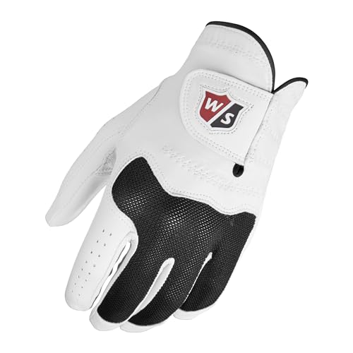 Wilson Men's Conform Golf Handschuh, White, M Wilson Men's Conform Golf Handschuh, White, M von Wilson