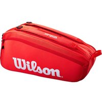 WILSON Tasche SUPER TOUR 9 PK Red von Wilson