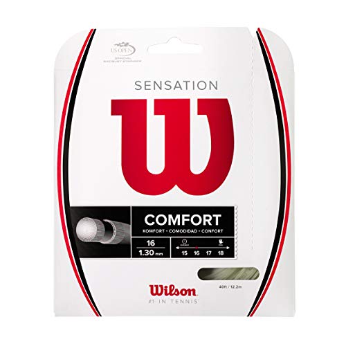 WILSON Tennissaiten Sensation Comfort Plus Feel 1.3 mm, natural WILSON Tennissaiten Sensation Comfort Plus Feel 1.3 mm, natural von Wilson