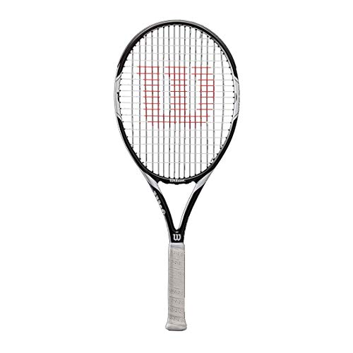 WILSON Tennisschläger, Federer Team 105, Unisex, Anfänger und Freizeitspieler, Griffstärke L3, Weiß/Schwarz, WRT30730U3 WILSON Tennisschläger, Federer Team 105, Unisex, Anfänger und Freizeitspieler, Griffstärke L3, Weiß/Schwarz, WRT30730U3 von Wilson