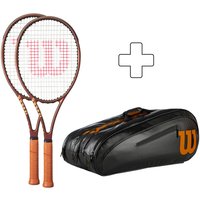 Wilson 2x Pro Staff 97L V14 Plus Schlägertasche (2023) - Größe L3 von Wilson