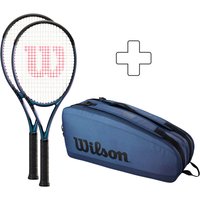 Wilson 2x Ultra 100UL V4.0 Plus Schlägertasche (2022) - Größe L2 von Wilson