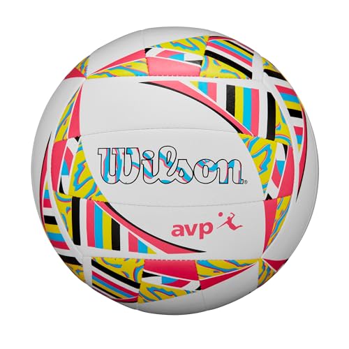 Wilson AVP Movement Volleyball, Weiß/Rosa/Gelb Wilson AVP Movement Volleyball, Weiß/Rosa/Gelb von Wilson