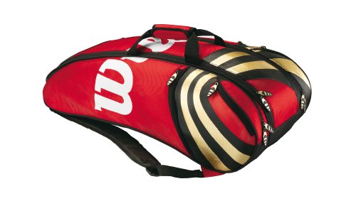Wilson Badmintontasche BLX Tour Indoor Six, rot Wilson Badmintontasche BLX Tour Indoor Six, rot von Wilson
