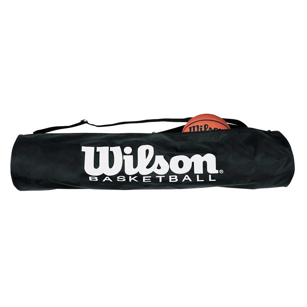 Wilson Basketball Balls Tube Bag Schwarz Up To 5 Balls von Wilson