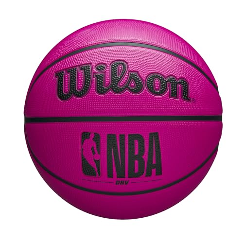 Wilson Basketball NBA DRV in Pink, Basketball Größe 7 auch als Outdoor Basketball geeignet von Wilson