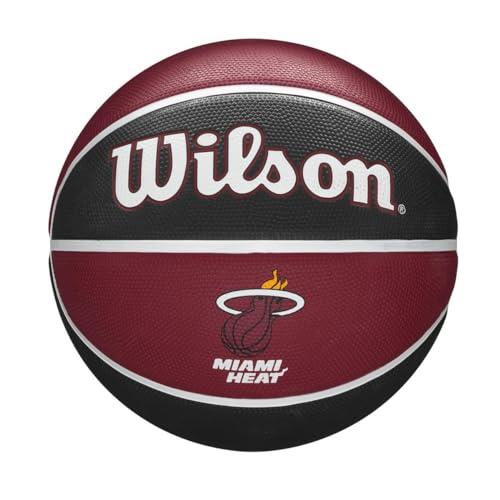 Wilson Basketball NBA TEAM TRIBUTE, MIAMI HEAT, Outdoor, Gummi, Größe: 7 Wilson Basketball NBA TEAM TRIBUTE, MIAMI HEAT, Outdoor, Gummi, Größe: 7 von Wilson