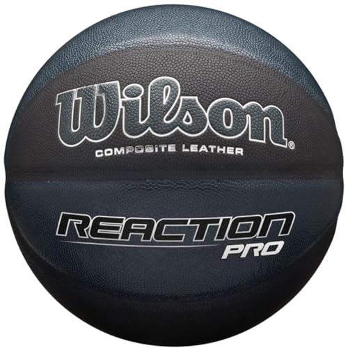 Wilson Basketball Reaction PRO Shadow, Mischleder, Größe: 7, Für den Innen- und Außenbereich, Schwarz, WTB10135XB07 Wilson Basketball Reaction PRO Shadow, Mischleder, Größe: 7, Für den Innen- und Außenbereich, Schwarz, WTB10135XB07 von Wilson