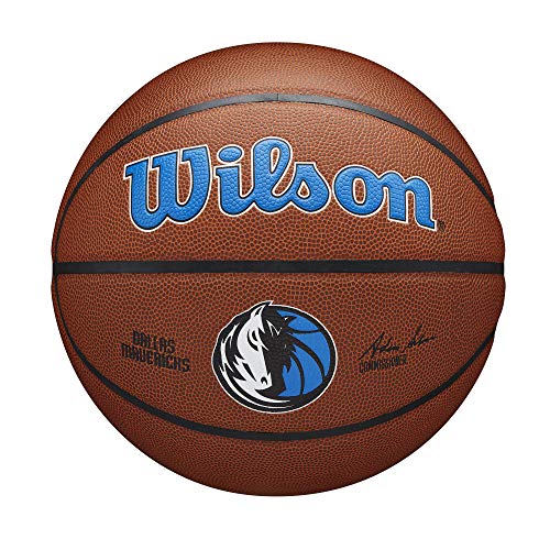 Wilson Basketball TEAM ALLIANCE, DALLAS MAVERICKS, Indoor/Outdoor, Mischleder, Größe: 7 von Wilson