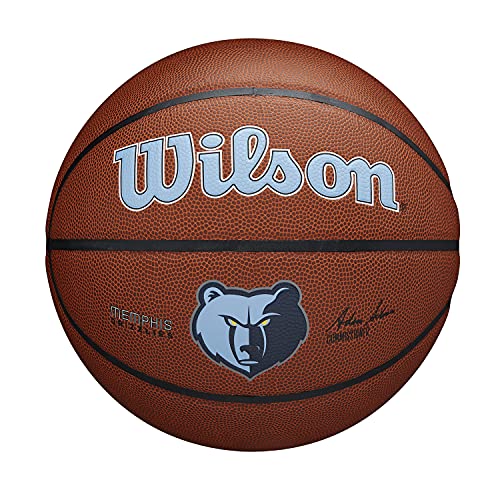 Wilson Basketball TEAM ALLIANCE, MEMPHIS GRIZZLIES, Indoor/Outdoor, Mischleder, Größe: 7 von Wilson