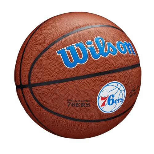 Wilson Basketball TEAM ALLIANCE, PHILADELPHIA 76ERS, Indoor/Outdoor, Mischleder, Größe: 7 Wilson Basketball TEAM ALLIANCE, PHILADELPHIA 76ERS, Indoor/Outdoor, Mischleder, Größe: 7 von Wilson