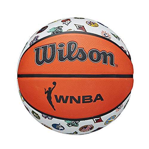 Wilson Basketball WNBA ALL TEAM, Outdoor, Gummi, Größe: 6, Braun/Weiß Wilson Basketball WNBA ALL TEAM, Outdoor, Gummi, Größe: 6, Braun/Weiß von Wilson