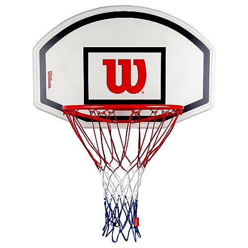 Wilson Basketballkorb mit Rückwand 90x60x1,5 cm, ø 45 cm, inkl. Netz von Wilson