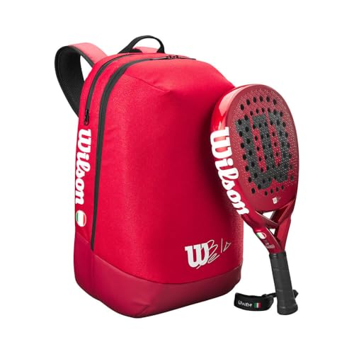 Wilson Bela Pro V2.5 Le Ita Padelschläger rot 370g NEU Wilson Bela Pro V2.5 Le Ita Padelschläger rot 370g NEU von Wilson