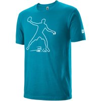 Wilson Bela Tech T-shirt Jungen Blau - M von Wilson