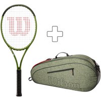 Wilson Blade Feel 100 Allroundschläger (plus Schlägertasche, Besaitet) (2023) - Größe L3 von Wilson