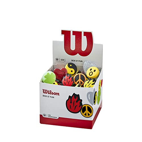 Wilson Unisex-Adult Animal Dampener Box Tennis, Multi, Gummi Wilson Unisex-Adult Animal Dampener Box Tennis, Multi, Gummi von Wilson