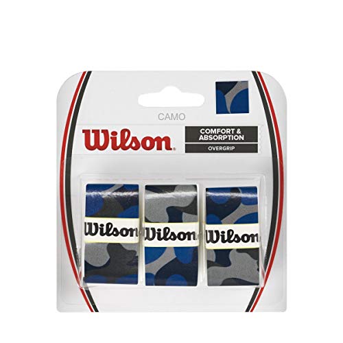 Wilson Camo Schläger, Griffband, blau camouflage Wilson Camo Schläger, Griffband, blau camouflage von Wilson