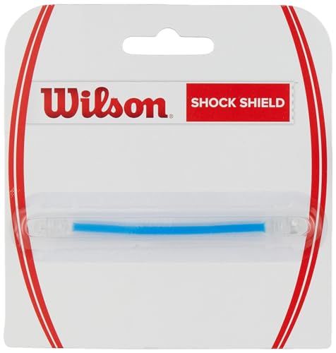 Wilson Schlägerzubehör Shock Shield Dämpfer 1er, Blau, NS Wilson Schlägerzubehör Shock Shield Dämpfer 1er, Blau, NS von Wilson