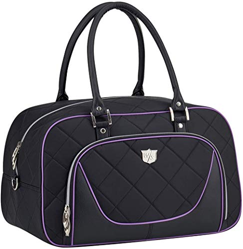 Wilson Damen Lady's Holdall BLBLPU Golftaschen, Black, One Size Wilson Damen Lady's Holdall BLBLPU Golftaschen, Black, One Size von Wilson