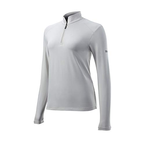 WILSON Damen Thermal TECH Shirt, Weiß, LG WILSON Damen Thermal TECH Shirt, Weiß, LG von Wilson