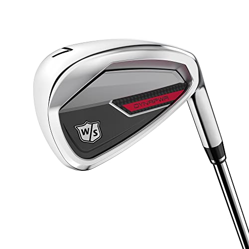 Wilson Dynapower Herren Golf-Eisen, Stahl, rechte Hand, steif, 5-PW, GW Wilson Dynapower Herren Golf-Eisen, Stahl, rechte Hand, steif, 5-PW, GW von Wilson