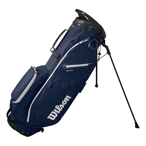 Wilson EXO LITE Stand Bag Marine/Weiß, Keine Größe Wilson EXO LITE Stand Bag Marine/Weiß, Keine Größe von Wilson