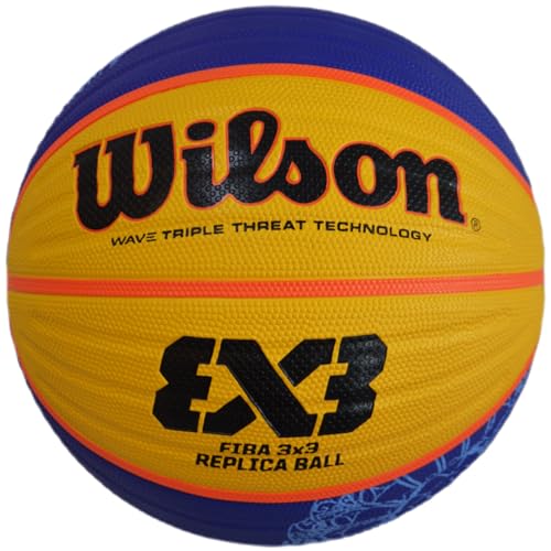 Wilson FIBA 3X3 Paris 2024 Replica Ball WZ3015001XB, Unisex basketballs, Yellow, 6 EU Wilson FIBA 3X3 Paris 2024 Replica Ball WZ3015001XB, Unisex basketballs, Yellow, 6 EU von Wilson