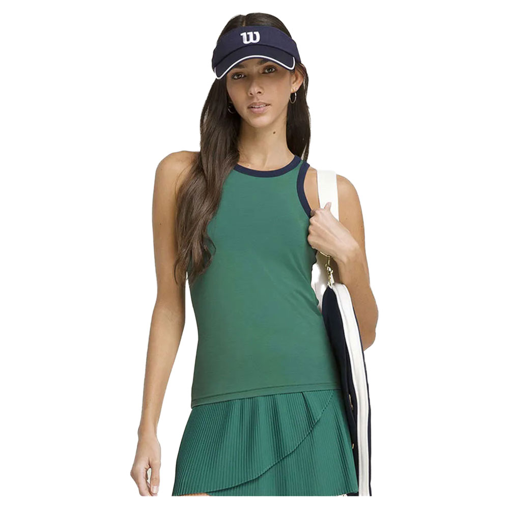 Wilson Fieldhouse Tank Sleeveless T-shirt Grün XL Frau von Wilson