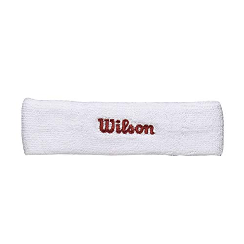 Wilson Headband Wh, Weiß, One Size Wilson Headband Wh, Weiß, One Size von Wilson
