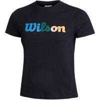 Wilson Heritage T-Shirt Damen in dunkelblau, Größe: M von Wilson
