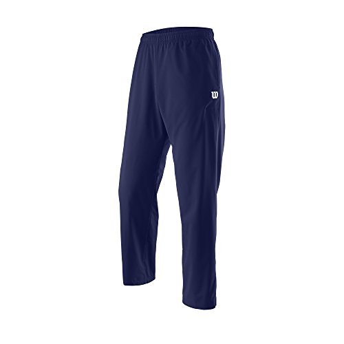 Wilson Herren Trainingshose, M Team Woven Pant, Polyester, Blau, Größe: 2XL, WRA765702 von Wilson