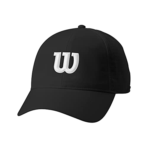 Wilson Herren Ultralight Ii Tennis Kappe, Black/, Einheitsgröße EU Wilson Herren Ultralight Ii Tennis Kappe, Black/, Einheitsgröße EU von Wilson