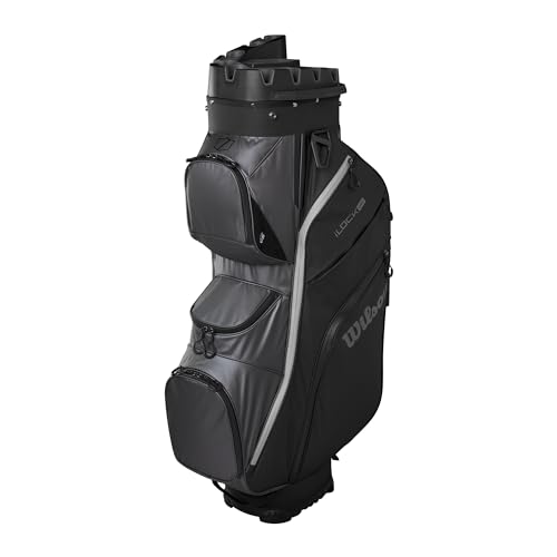 Wilson I-Lock Dry CART Bag Schwarz/Grau Wilson I-Lock Dry CART Bag Schwarz/Grau von Wilson